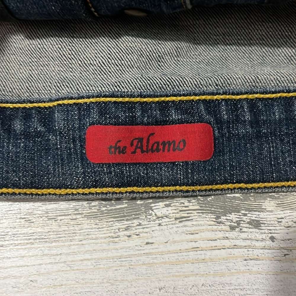 AG Adriano Goldschmied the Alamo Denim Jacket Size Medium - Picture 9 of 13